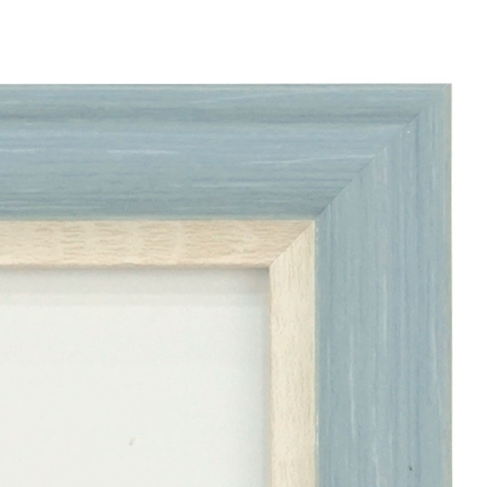 万丈　Vミニフレーム　ラフィネ　ブルー