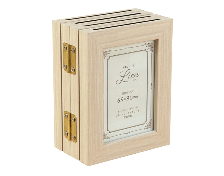 万丈 4連フレーム リアン L判ハーフ ナチュラル