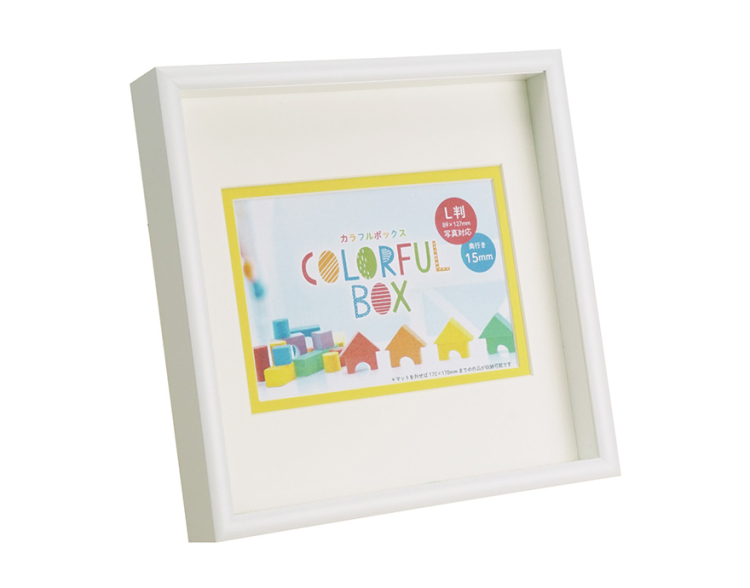 万丈 カラフルBOXフレーム1717 L YE