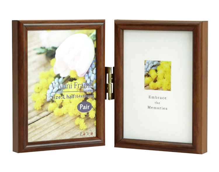 万丈 Vミニフレーム ペアタテ ブラウン