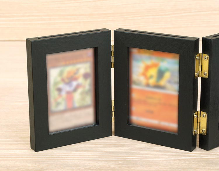 万丈 4連フレーム リアン L判ハーフ ブラック