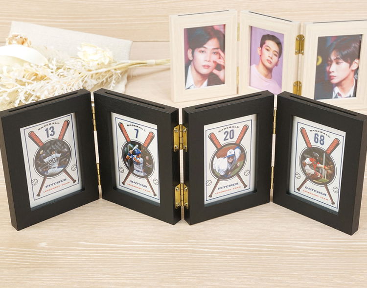 万丈 4連フレーム リアン L判ハーフ ナチュラル