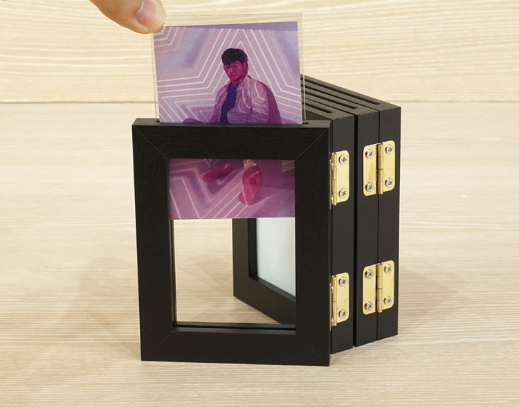 万丈 4連フレーム リアン L判ハーフ ナチュラル