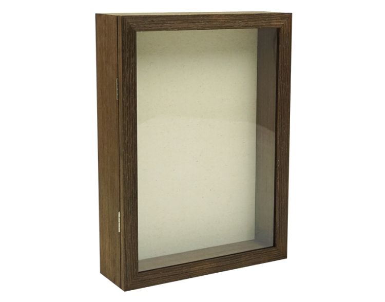 万丈 フロントオープンBOX A4 ブラウン