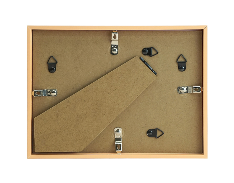 万丈 ボックスフレーム A5判・ハガキ兼用 ライトブラウン