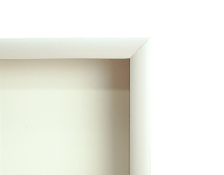 万丈 ボックスフレーム A4判 ホワイト