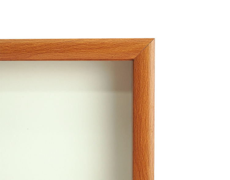 万丈 ボックスフレーム A4判 ライトブラウン