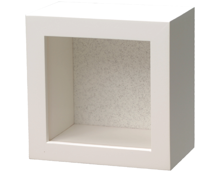 万丈 キューブボックス ホワイティ