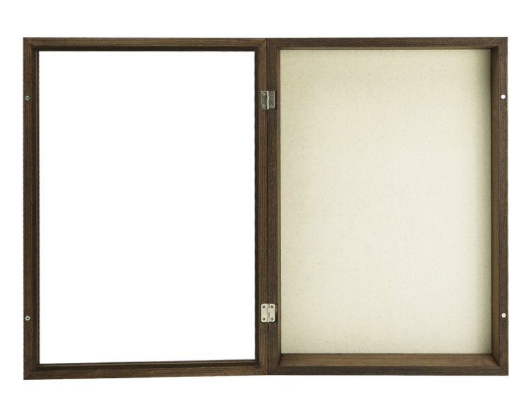 万丈 フロントオープンBOX A3 ブラウン