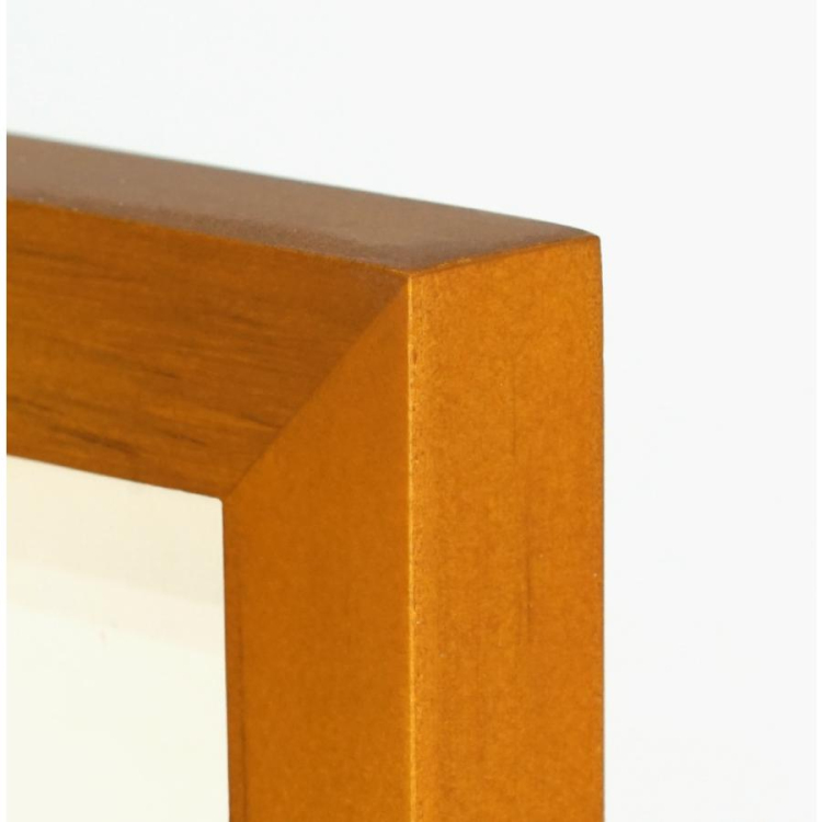 万丈 木製 VK A4額 ブラウン