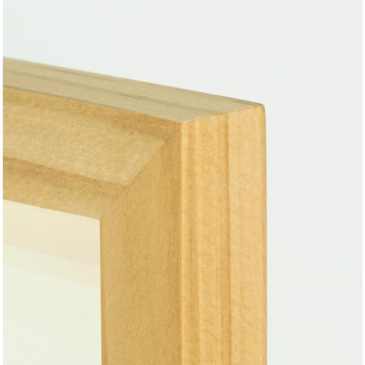 万丈 木製 VK ワイド四切額 ナチュラル