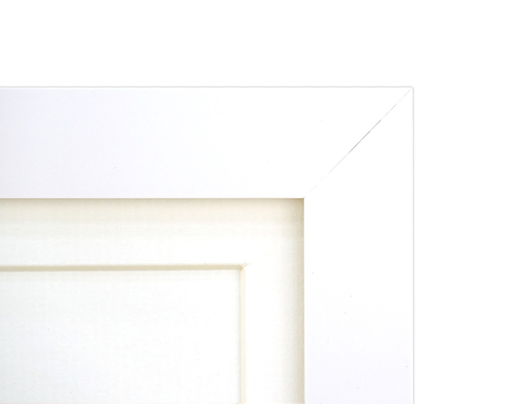 万丈 A4/A5ファイル額 ホワイト