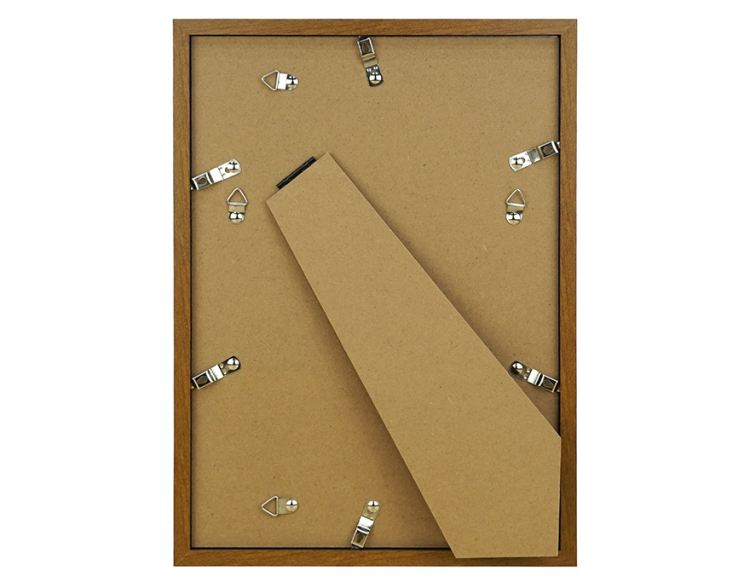 万丈 A4/A5ファイル額 ブラウン