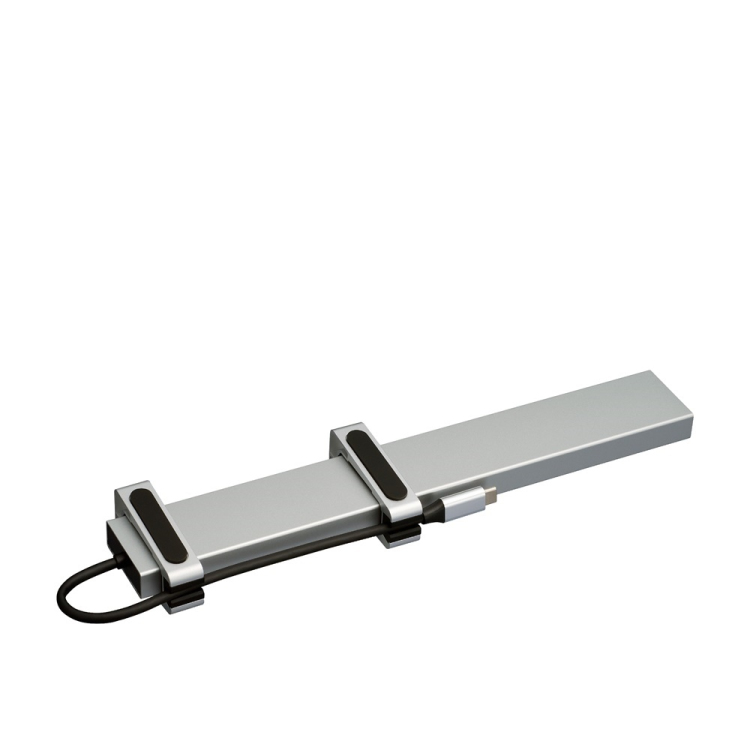 Type-C 10in1PCスタンドドック/シルバー UD-C06SL