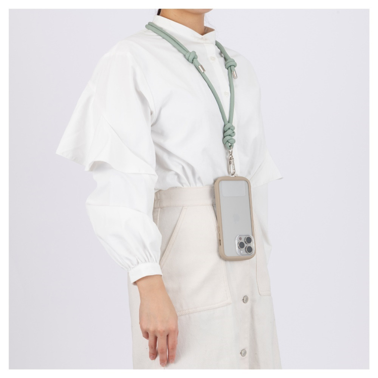 スマートフォン ストラップ 丸紐8mm/ピンク SMA-S02P