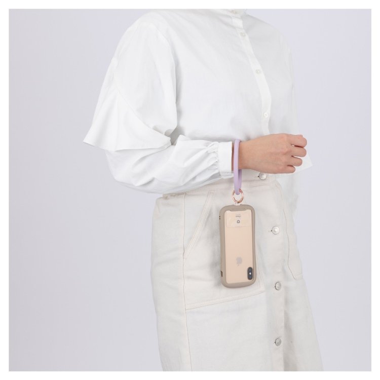 スマートフォン リングストラップ/ブルー SMA-S04BL