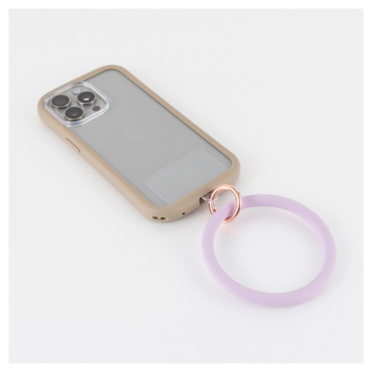 スマートフォン リングストラップ/ピンク SMA-S04P