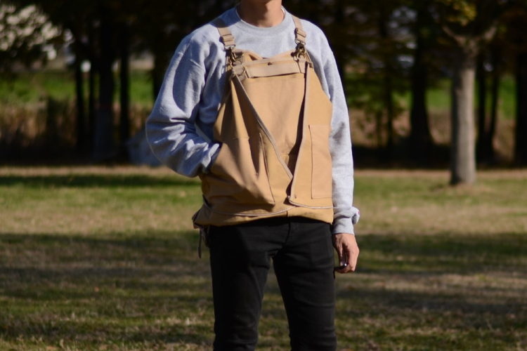 ナカバヤシ HIPPOSS ヒッポス 5WAY難燃エプロンバッグM/ブラック