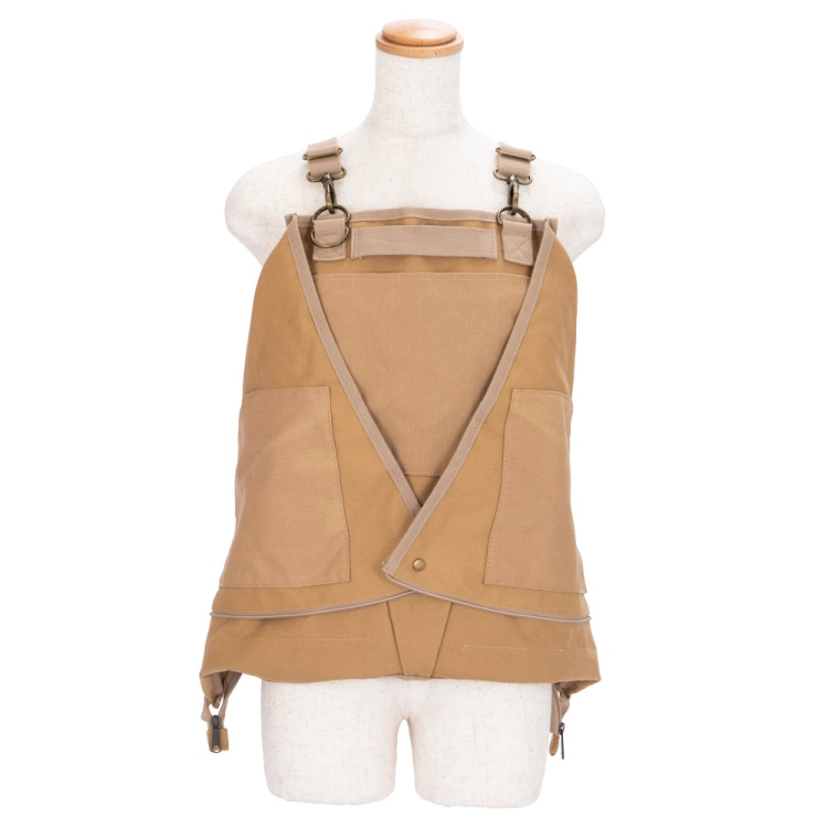 ナカバヤシ HIPPOSS ヒッポス 5WAY難燃エプロンバッグM/タン