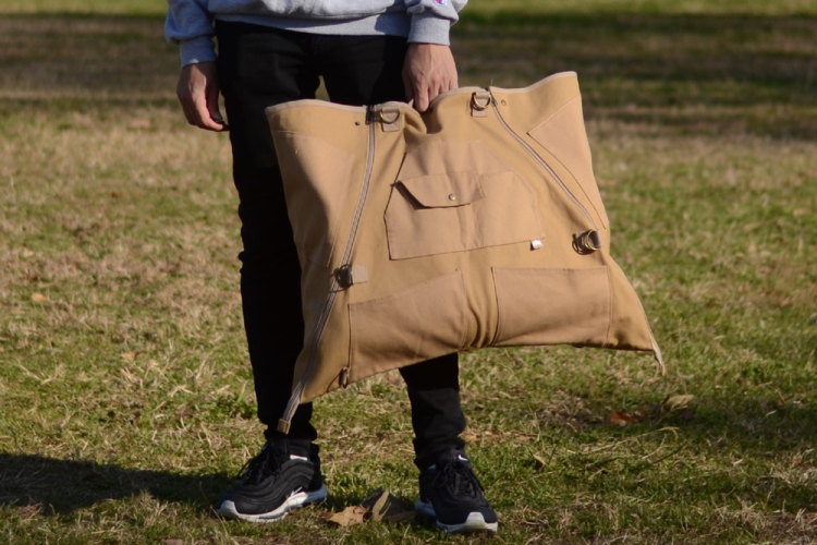 ナカバヤシ HIPPOSS ヒッポス 5WAY難燃エプロンバッグM/タン