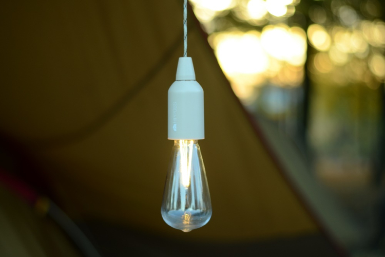 ナカバヤシ HIPPOSS ヒッポス LEDリモコンハンギングランプM/ブラック