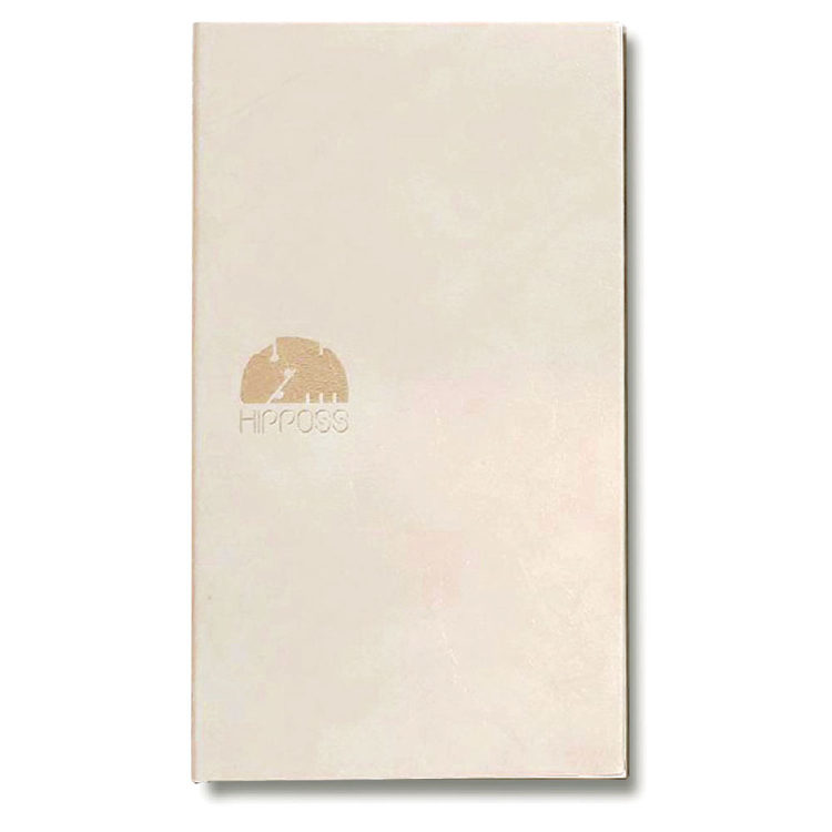 ナカバヤシ HIPPOSS グリッドヒッポスA6スリム方眼3mm40枚・アイボリー