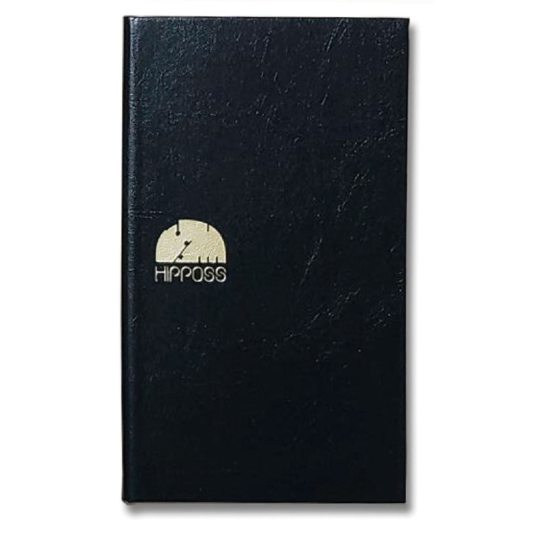 ナカバヤシ HIPPOSS グリッドヒッポスA6スリム方眼3mm40枚・ブラック