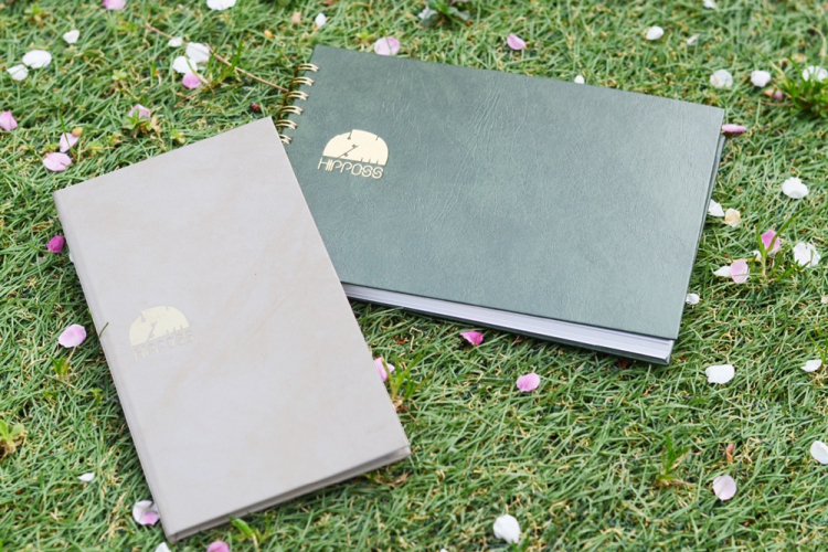 ナカバヤシ HIPPOSS ヒッポスＷリングスケッチB6E/ブラック