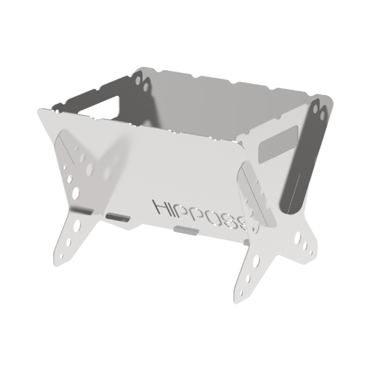 ナカバヤシ HIPPOSS ヒッポス 焚火台S/シルバー