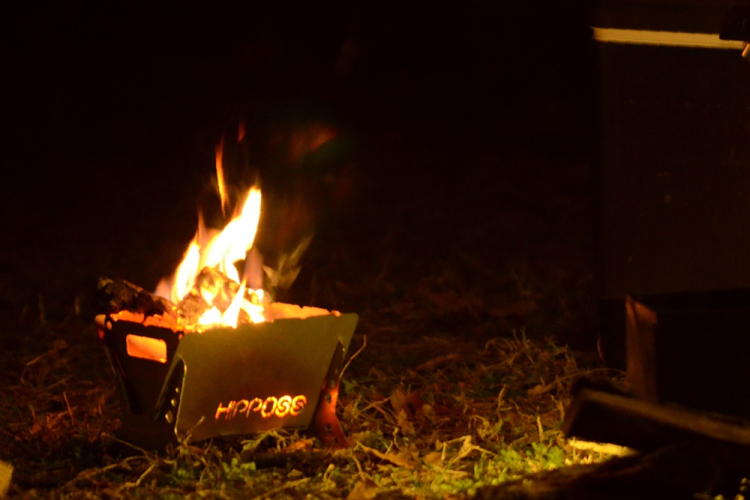 ナカバヤシ HIPPOSS ヒッポス 焚火台S/シルバー