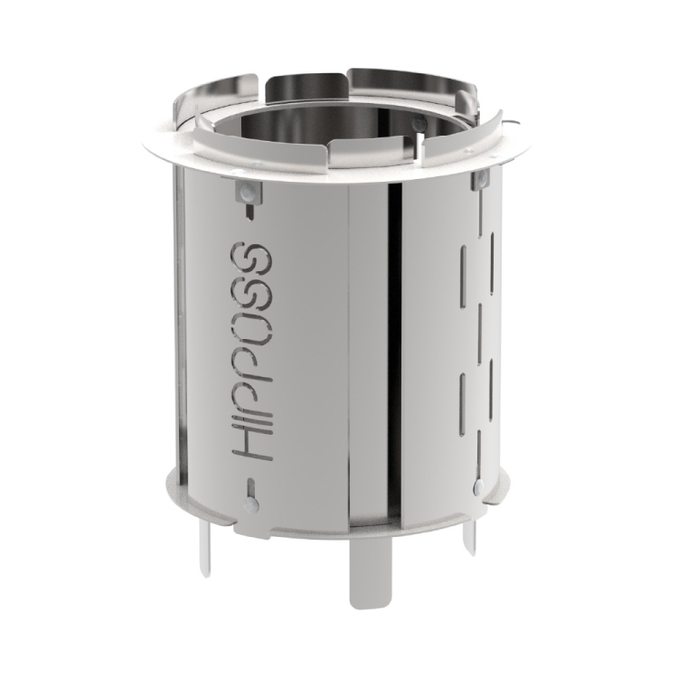 ナカバヤシ HIPPOSS ヒッポス トーチスタンド/シルバー