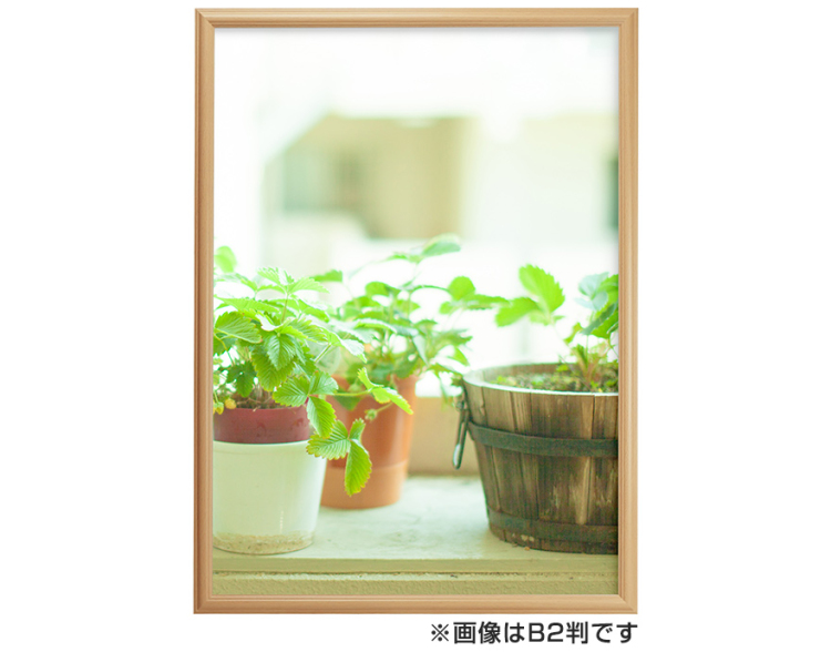 万丈 Vポスター額 A2 ナチュラル