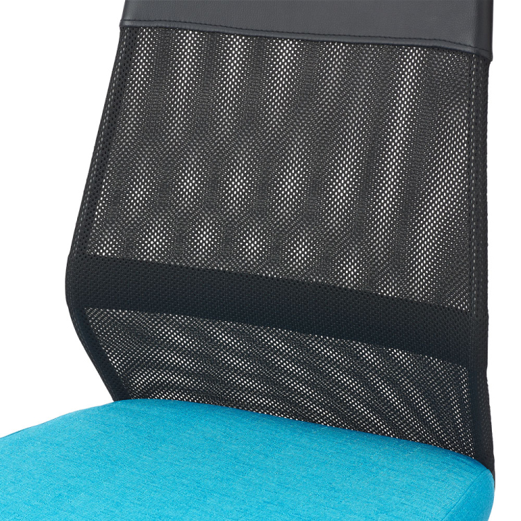 メッシュバックチェア ブルー