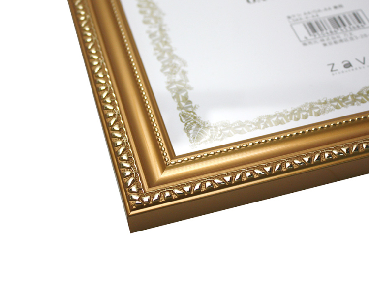 万丈　軽量賞状額　A3/八二/百〇三判　金ケシ