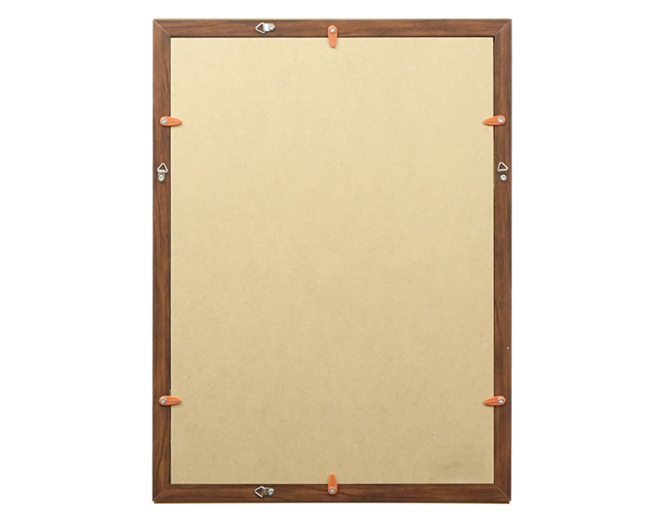 万丈 木調賞状額 兼用マット付 B4 ブラウン