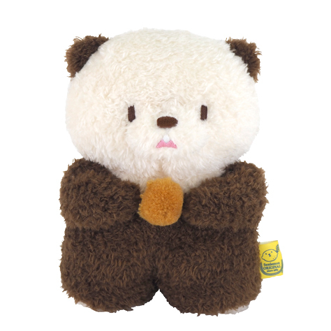 サンレモン ふわふわ たっとん ぬいぐるみ (S) らっこ