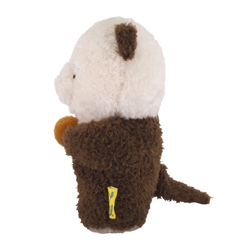 サンレモン ふわふわ たっとん ぬいぐるみ (S) らっこ