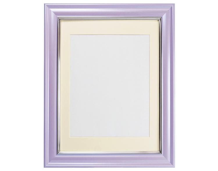 万丈 無反射V380カラー肖像額 八〇判 パープル
