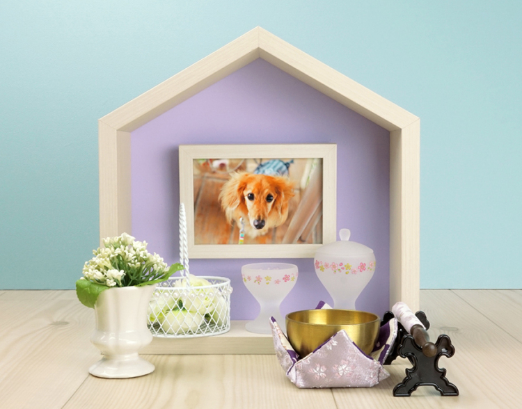 万丈 おうち型BOX(L判フレーム付) NL×PU