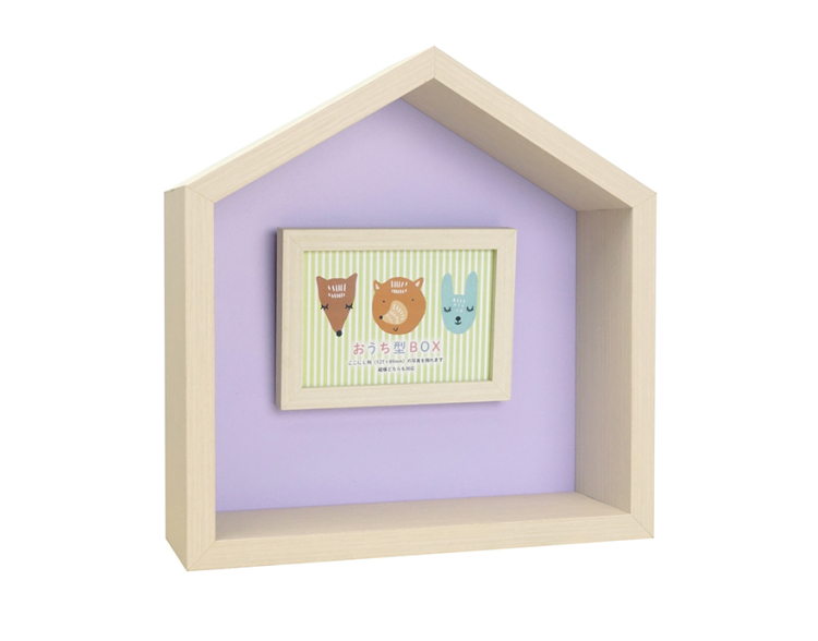 万丈 おうち型BOX(L判フレーム付) NL×PU