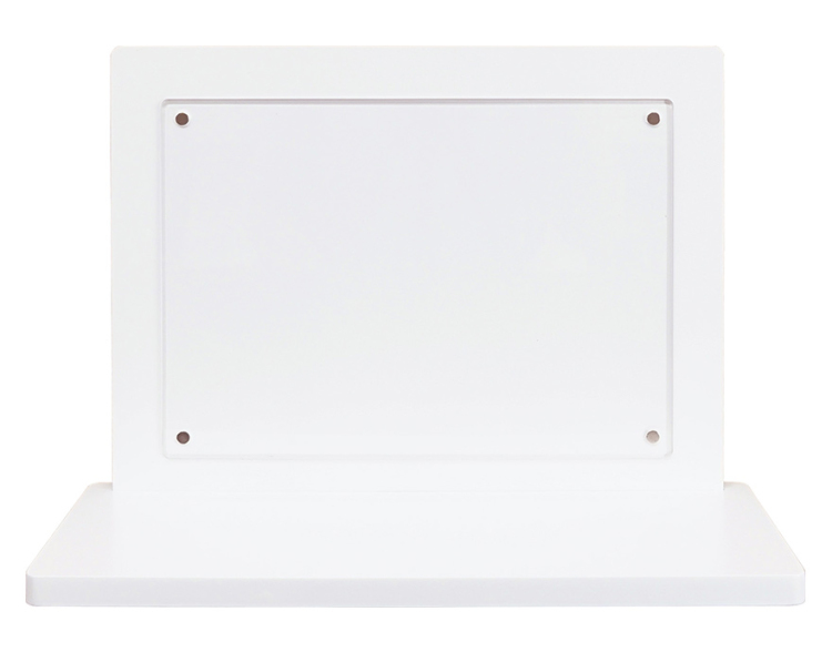 万丈 アクリルパネル飾台(和紙付) 3915 ホワイト