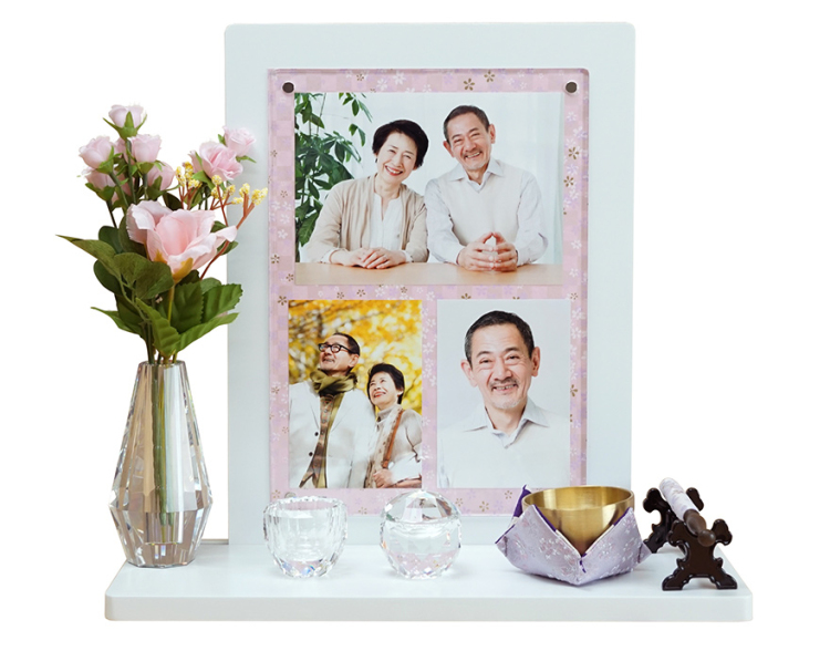 万丈 アクリルパネル飾台(和紙付) 3915 ブラウン