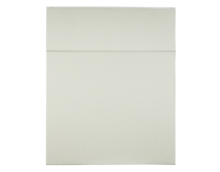 万丈 メモリアルフレーム 四切 メタリックグレー