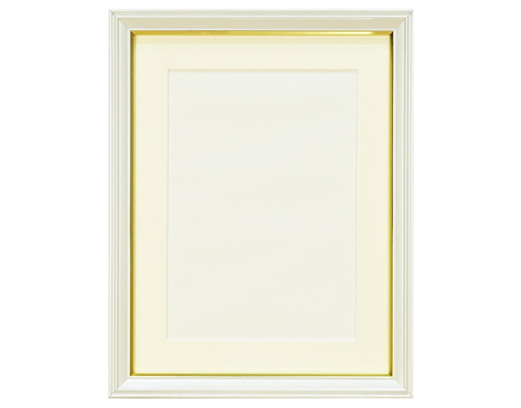 万丈?@V入山肖像額 白 2L判