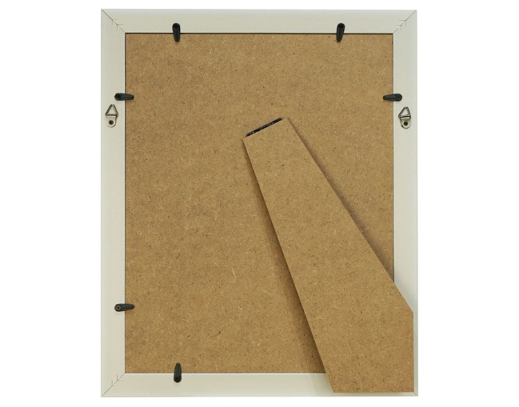 万丈　無反射V入山肖像額　白 A4判