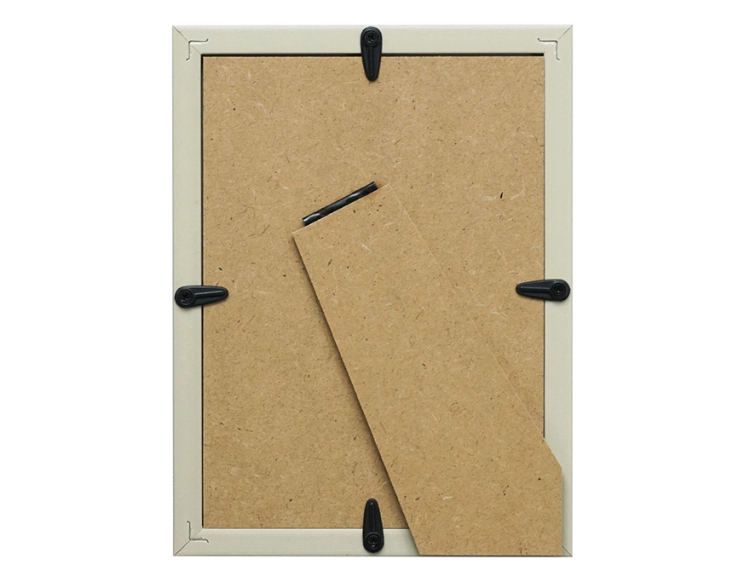 万丈 Vカラー肖像額 キャビネN パープル