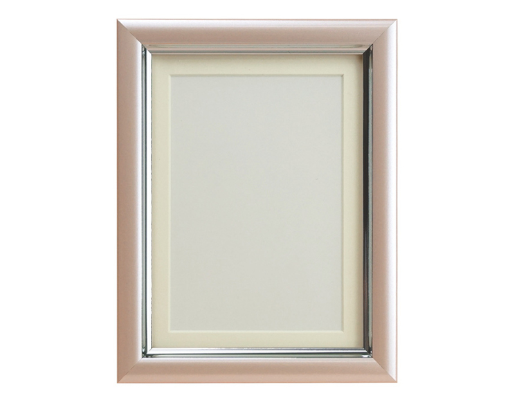 万丈 Vカラー肖像額 L判 ピンク