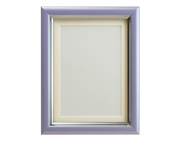 万丈 Vカラー肖像額 L判 パープル