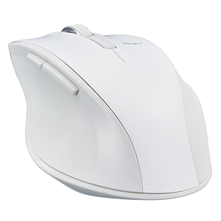 高速スクロール 無線静音5ボタン BLEDマウス/Nホワイト MUS-RKF164NW (tm)