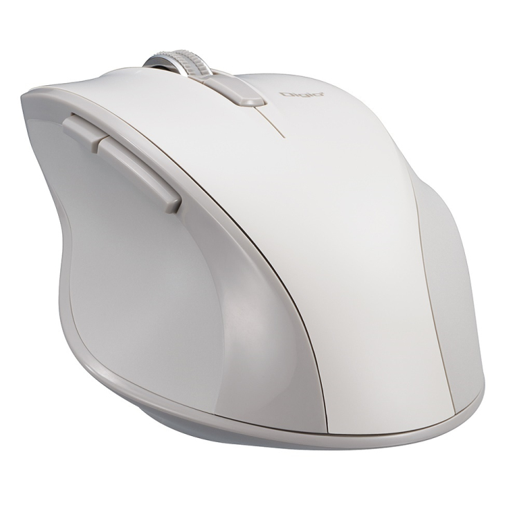 高速スクロール BT静音5ボタン BLEDマウス/グレージュ MUS-BKF165GY (tm)